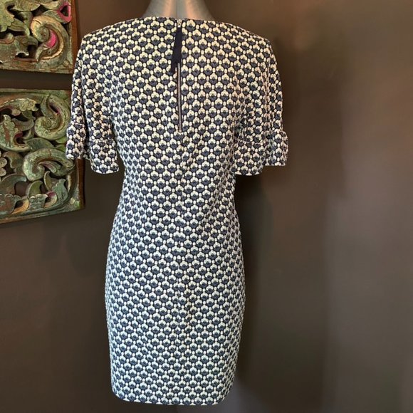 MAGGY LONDON Flower Bud Jacquard Dress - UEC - Picture 5 of 9